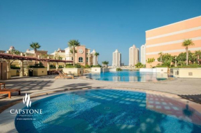 Sea View 2-Bedroom few mins from stadiums & metro